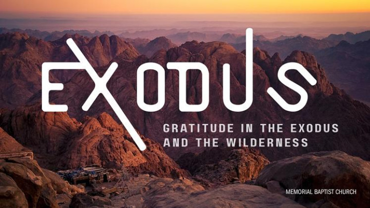 Jan-July 2025 2025 Jan-July: Gratitude in the Exodus and the Wilderness